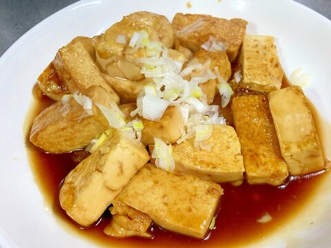 簡単☆お豆腐の甘辛炒め